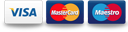 cartes bancaires acceptées pour ce service Visa MasterCard Maestro